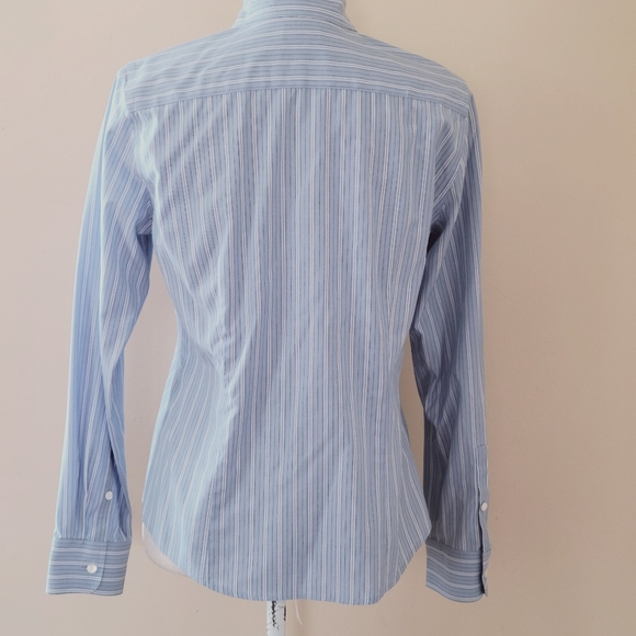 Talbots striped button down size 8 - Picture 4 of 6